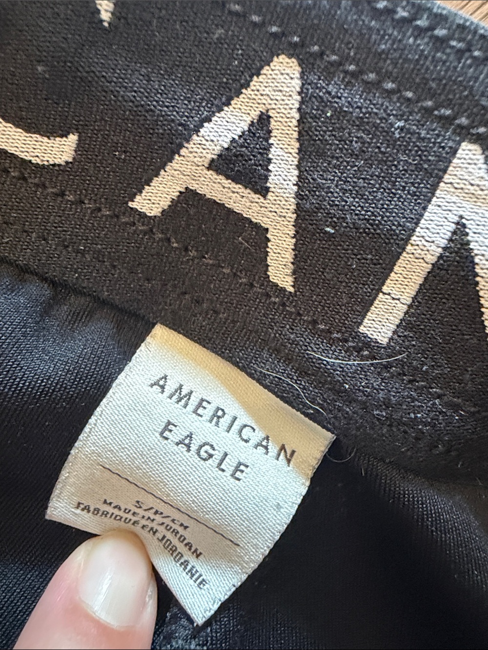 American Eagle Men's Small Black Joggers - Picture 6 of 10